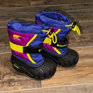 Sorel kids winter boots 6C